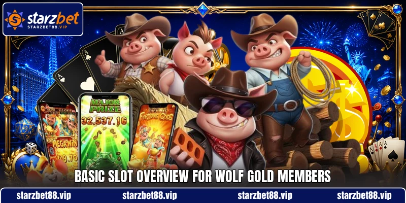 Basic slot overview for Wolf Gold members Basic slot overview for Wolf Gold members