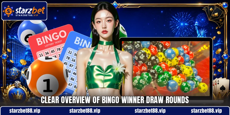 Clear overview of Bingo Winner Draw rounds Clear overview of Bingo Winner Draw rounds