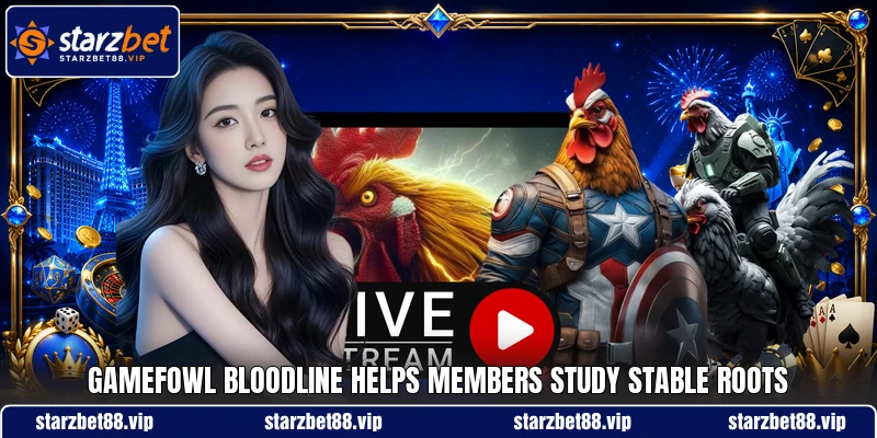 Gamefowl Bloodline helps members study stable roots Gamefowl Bloodline helps members study stable roots