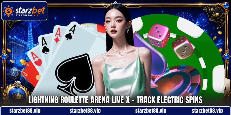 Lightning Roulette Arena Live X - Track Electric Spins