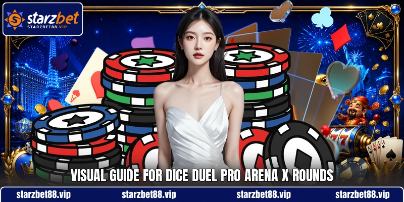 Visual guide for Dice Duel Pro Arena X rounds